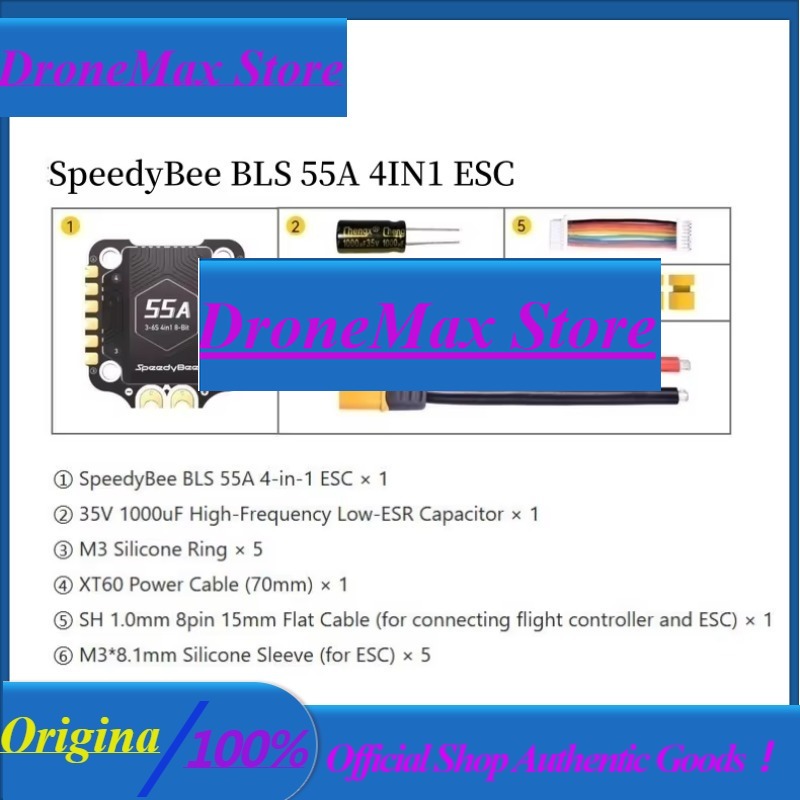Speedybee F405 V4 Bls 55A Stack - DroMa 1 peça/lote NOVO Speedybee F405