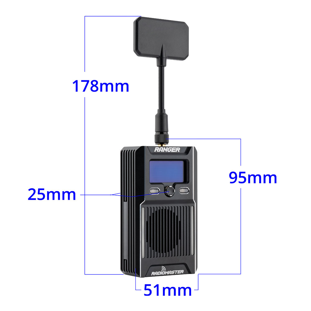 Módulo Ranger 2.4GHz ELRS com  - Radiomaster Ranger 2.4Ghz Elrs Module avaliação e preço