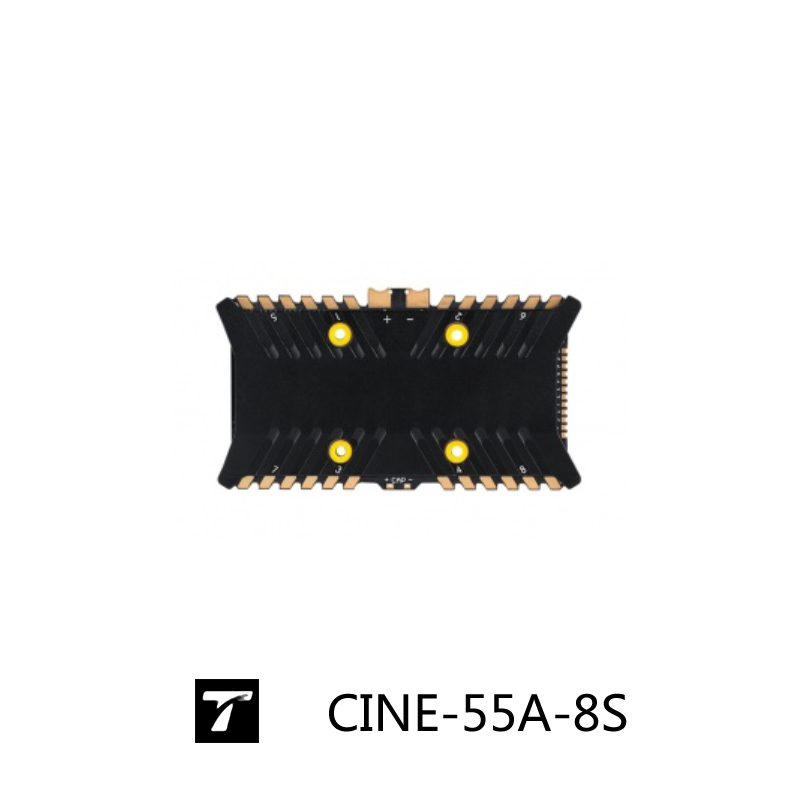 CINE-55A-8S-BLHeli_32 8 em 1 E - T-Motor F7 Pro Flight Controller avaliação e preço