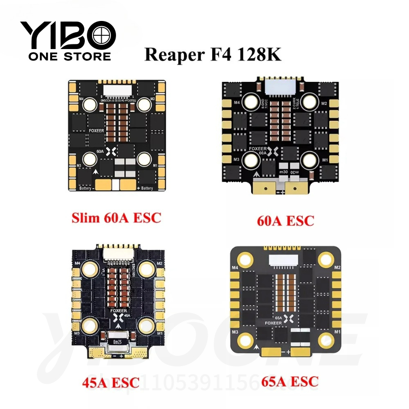 ESC 4 em 1 Reaper F4 Mini 128K - Foxeer Reaper F4 128K 65A Esc avaliação e preço